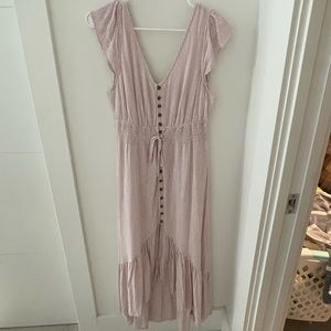American eagle striped sun dress